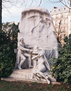 Monumento a Frederic Chopin (1810-49) (mármore)